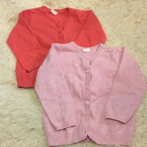 2 H&M cardigans